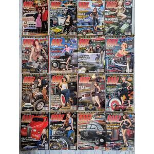 Ol' Skool Rodz Magazine Set Of 16. 09' The HOT Rod Kulture Mag! No Trailer Queen